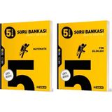 HIZ YAYINLARI 5. SINIF MATEMATİK + FEN BİLİMLERİ SORU BANKASI