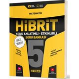 Hız Yayınları 5. Sınıf Matematik Hibrit Konu Anlatımlı Etkinlikli Soru Bankası Hız Yayınları