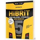 Hız Yayınları 5.Sınıf Matematik Hibrit Konu Anlatımlı Soru Bankası