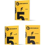 Hız Yayınları 5. Sınıf Matematik Soru Bankası - Türkçe Soru Bankası - Fen Bilimleri Soru Bankası