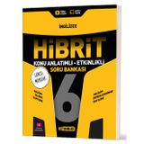 Hız Yayınları 6. Sınıf Hibrit İngilizce Konu Anlatımlı - Etkinlikli Soru Bankası