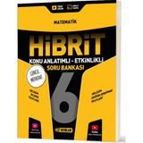 Hız Yayınları 6. Sınıf Matematik Hibrit Konu Anlatımlı Etkinlikli Soru Bankası Hız Yayınları