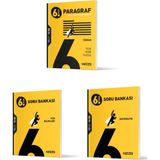 Hız Yayınları 6. Sınıf Matematik Soru Bankası - Fen Bilimleri Soru Bankası - Paragraf Soru Bankası