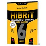 Hız Yayınları 6. Sınıf Sosyal Bilgiler Hibrit Konu Anlatımlı Etkinlikli Soru Bankası