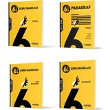 Hız Yayınları 6.sınıf Türkçe Paragraf Fen Matematik Soru Bankası