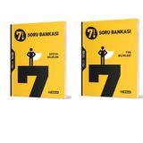 Hız Yayınları 7.sınıf Fen bilimleri ve sosyal bilgiler soru bankası seti