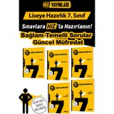 Hız Yayınları 7. Sınıf Matematik Türkçe Fen Sosyal İngilizce Soru Bankası Seti Güncel Müfredat 5 Kitap