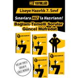 Hız Yayınları 7. Sınıf Matematik Türkçe Fen Sosyal Soru Bankası Seti Bağlam Temelli-Güncel Müfredat 4 Kitap