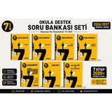 Hız Yayınları 7. Sınıf Okula Destek Soru Bankası 7'li Set – Türkçe Matematik Fen Sosyal Ingilizce Din Kültürü Paragraf