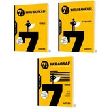 Hız Yayınları 7.sınıf Türkçe-Matematik-Paragraf Soru Bankası Yeni