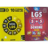 Hız Yayınları 8. Sınıf 10 Oturumda Mini Lgs Hız Yayınları Yayınları+Sıradışı Analiz Yayınları 5+5 Sayısal- Sözel Deneme