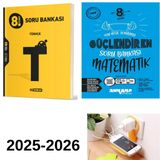 Hız Yayınları 8.SINIF 2026 HIZ TÜRKÇE + ANKARA 8.SINIF GÜÇLENDİREN MATEMATİK SET 2026 LGS PRİZ TUTUCU HEDİYE