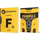 Hız Yayınları 8. Sınıf Fen Bilimleri Soru Bankası - Hibrit Soru Bankası