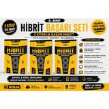 Hız Yayınları 8. Sınıf Hibrit Başarı Seti 3'lü | Matematik + Fen Bilimleri + Türkçe Konu Anlatımlı - Etkinlikli Soru Bankası