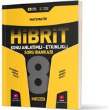 Hız Yayınları 8. Sınıf Hibrit Matematik Soru Bankası Konu Anlatımlı Etkinlikli Sınav Bilgisi