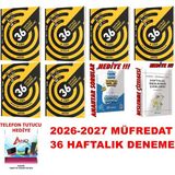 Hız Yayınları 8.sınıf Lgs 2026-2027 Müfredat 36 Haftalık Kazanım Denemeleri Full Set - 1561561561132123121