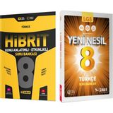Hız Yayınları 8.sınıf Lgs Hibrit Türkçe Soru Bankası ve Yeni Nesil Türkçe Soru Bankası