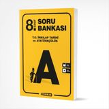 Hız Yayınları 8. Sınıf LGS T.C. İnkılap Tarihi Soru Bankası Ciltsiz Kitap