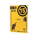 Hız Yayınları 8. Sınıf Lgs Türkçe 15 'li Deneme + sürpriz hediye