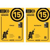 Hız Yayınları 8. Sınıf LGS Türkçe Matematik 15'li Deneme Seti