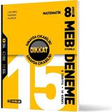 Hız Yayınları 8. Sınıf Matematik Dikkat Sınavda Çıkabilir 15 Dene - Deneme