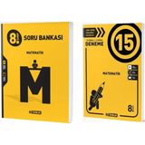 Hız Yayınları 8.sınıf Matematik Soru Bankası +Hız Yayınları 8. Sınıf Lgs Matematik 15'li Deneme Lgs Deneme
