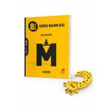 Hız Yayınları 8.Sınıf Matematik Soru Bankası (kapı stoperi hediye)
