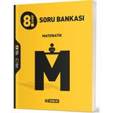 Hız Yayınları 8. Sınıf Matematik Soru Bankası LGS Hazırlığı İçin Ciltli 304 Sayfa