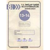 Hız Yayınları 8. Sınıf T.c. İnkılap Tarihi Ve Atatürkçülük Deneme Sınavı 13-14 (Sahaf - Yeni Gibi)