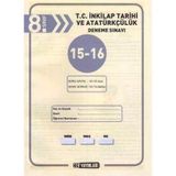 Hız Yayınları 8. Sınıf T.c. İnkılap Tarihi Ve Atatürkçülük Deneme Sınavı 15-16