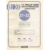 Hız Yayınları 8. Sınıf T.c. İnkılap Tarihi Ve Atatürkçülük Deneme Sınavı 21-22