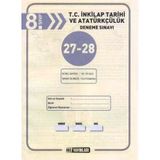 Hız Yayınları 8. Sınıf T.c. İnkılap Tarihi Ve Atatürkçülük Deneme Sınavı 27-28