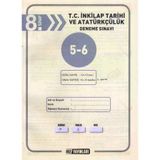 Hız Yayınları 8. Sınıf T.c. İnkılap Tarihi Ve Atatürkçülük Deneme Sınavı 5-6 (Sahaf - Yeni Gibi)