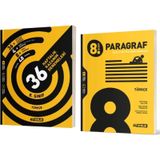 HIZ YAYINLARI 8. Sınıf Türkçe 36 Haftalık Deneme + Paragraf Soru Bankası