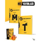 Hız Yayınları 8. Sınıf Türkçe + Matematik Soru Bankası Seti