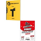 Hız Yayınları 8. Sınıf Türkçe Soru Bankası + Ankara Yayıncılık Branş Deneme (9 Sarmal 7 Genel Deneme)