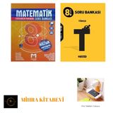 Hız Yayınları 8.sınıf Türkçe ve mozaik yayınları 8.sınıf matematik soru bankası seti (priz telefon tutucu hediye)