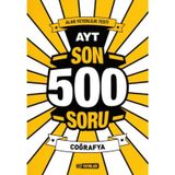 Hız Yayınları AYT Coğrafya Son 500 Soru