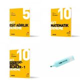 Hız Yayınları Ayt Eşit Ağırlık Matematik ve Edebiyat Sosyal-1 Deneme