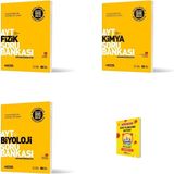 Hız Yayınları Ayt Fizik Kimya ve Biyoloji 3lü Set Soru Bankası + Planlama Defteri - Video Çözümlü