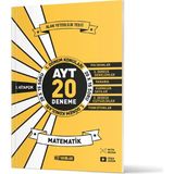 Hız Yayınları - AYT Matematik 1. Kitap 20'li İlk Dönem Deneme