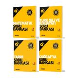 Hız Yayınları Hız 2026 9. Sınıf Matematik + Edebiyat + Tarih + Coğrafya Soru Bankası Seti 4 Kitap
