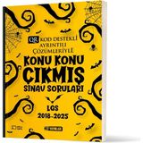 Hız Yayınları Hız 8. Sınıf Konu Konu Çıkmış Sınav Soruları Hız