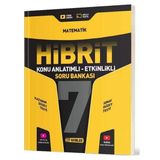 Hız Yayınları Hız Yayınları 7. Sınıf Matematik HİBRİT Konu Anlatımlı Etkinlikli Soru Bankası