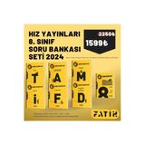 Hız Yayınları Hız Yayınları 8.Sınıf Tüm Dersler Soru Bankası Seti 2024-2025 (Türkçe-Matematik-Fen-İnkilap-Din-İngi