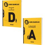 Hız Yayınları LGS 2023 8. Sınıf Din Kültürü - Inkılap Soru Bankası Seti 2 Kitap