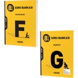 Hız Yayınları LGS 2023 8. Sınıf Fen Bilimleri - Geometri Soru Bankası 2 Kitap