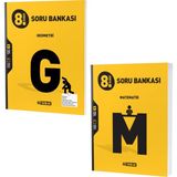 Hız Yayınları LGS 2023 8. Sınıf Matematik - Geometri Soru Bankası 2 Kitap