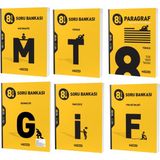Hız Yayınları LGS 2023 8. Sınıf Matematik - Geometri - Türkçe - Fen - Paragraf - Ingilizce Soru Seti 6 Kitap