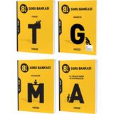 Hız Yayınları LGS 2023 8. Sınıf Matematik - Geometri - Türkçe - Inkılap Soru Seti 4 Kitap